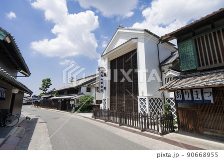 旧東海道　有松の町並み　橋爪合資会社　有松山車会館 90668955