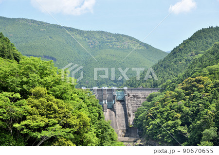 二川ダム 【和歌山県有田川町】 二川ダム 【和歌山県有田川町】 90670655