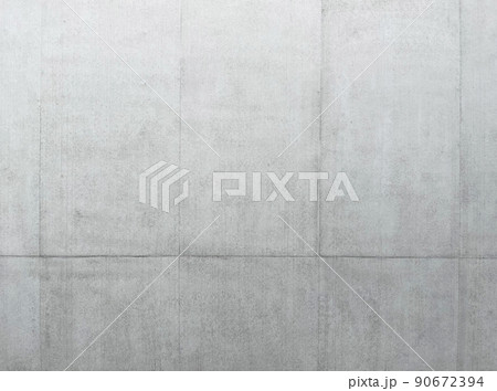 セパ穴のない灰色のコンクリート表面の横長の背景画像 セパ穴のない灰色のコンクリート表面の横長の背景画像 90672394