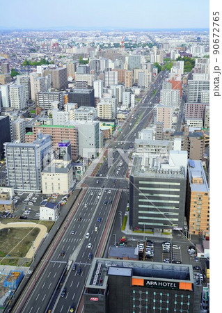 仙台中心部から市街地を望む 仙台中心部から市街地を望む 90672765