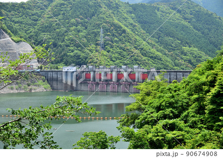 椿山ダム　【和歌山県日高川町】 90674908