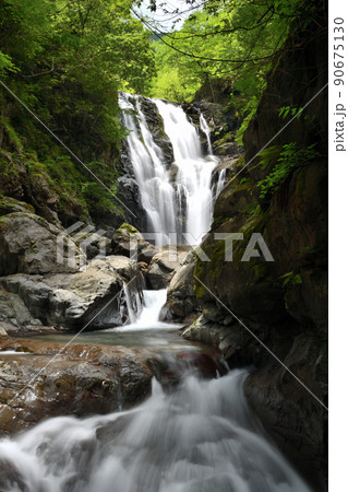 万歳の滝 【和歌山県日高川町寒川】 万歳の滝 【和歌山県日高川町寒川】 90675130