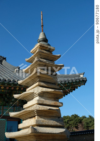 石塔 トップ タワー 90677180