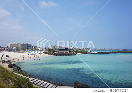済州島 ビーチ 海 90677234