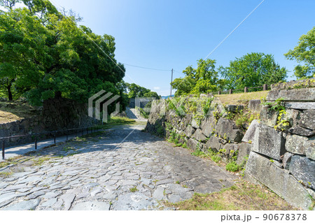 《福岡県》福岡城跡と福岡城跡から見た福岡市の風景(舞鶴公園・鴻臚館) 《福岡県》福岡城跡と福岡城跡から見た福岡市の風景(舞鶴公園・鴻臚館) 90678378