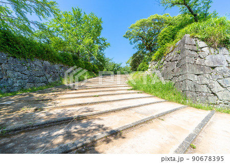 《福岡県》福岡城跡と福岡城跡から見た福岡市の風景(舞鶴公園・鴻臚館) 《福岡県》福岡城跡と福岡城跡から見た福岡市の風景(舞鶴公園・鴻臚館) 90678395