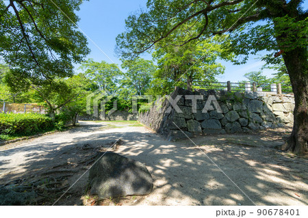 《福岡県》福岡城跡と福岡城跡から見た福岡市の風景(舞鶴公園・鴻臚館) 《福岡県》福岡城跡と福岡城跡から見た福岡市の風景(舞鶴公園・鴻臚館) 90678401