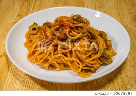 イタリアンパスタ talian pasta made outdoors イタリアンパスタ talian pasta made outdoors 90678597