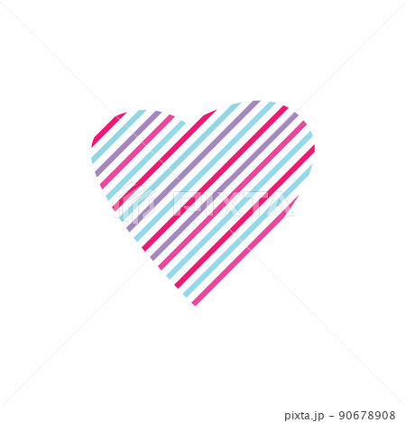 line hearth icon vector concept design template 90678908
