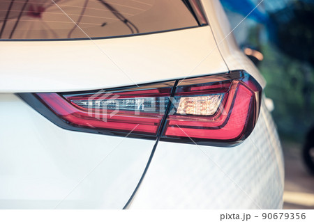 Detail of automotive lighting. 90679356