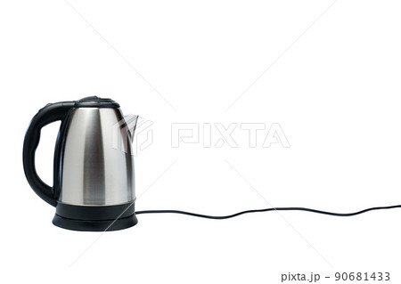 modern kettle water boiler for your kitchen an image isolated on white with clipping path modern kettle water boiler for your kitchen an image isolated on white with clipping path 90681433