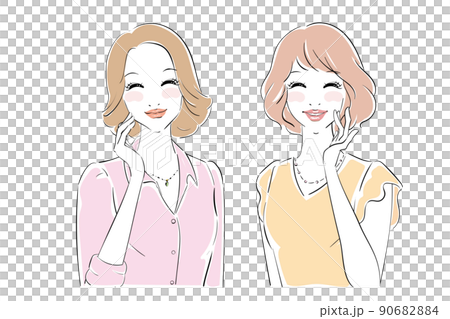 Two pretty women Two pretty women 90682884