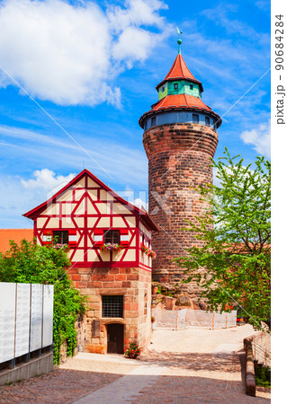 Nuremberg Castle in Nuremberg city, Bavaria 90684284