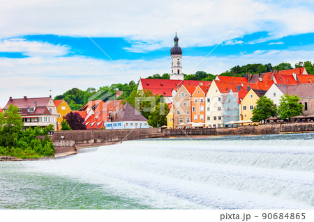 Landsberg am Lech town in Bavaria, Germany Landsberg am Lech town in Bavaria, Germany 90684865