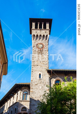 Palazzo Civico Municipio or Town Hall in Bellinzona city in Ticino canton of Switzerland 90685836