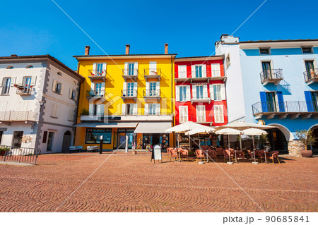 Ascona town near Locarno, Switzerland 90685841