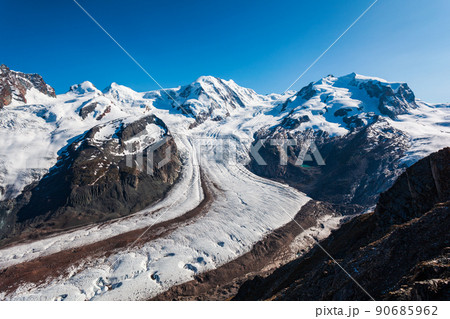 Matterhorn, Monte Rosa, Gorner Glacier Matterhorn, Monte Rosa, Gorner Glacier 90685962