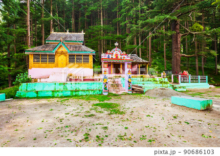 Shiva temple in Kasol village, India Shiva temple in Kasol village, India 90686103