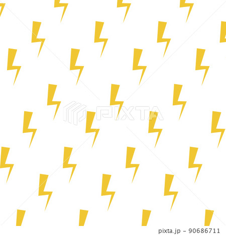 Light thunderbolt seamless pattern, stroke thunderstorm background Light thunderbolt seamless pattern, stroke thunderstorm background 90686711