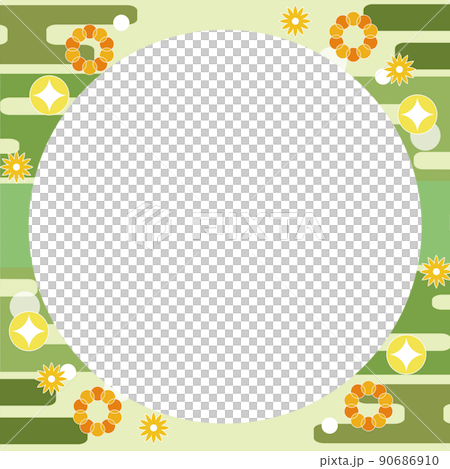 Japanese pattern message card Japanese pattern message card 90686910