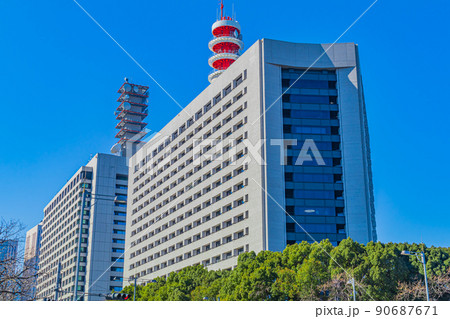 【東京の都市風景】警視庁 90687671