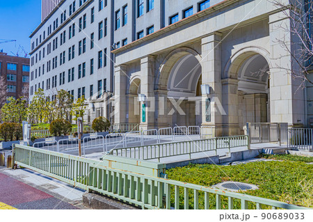 【東京の都市風景】霞が関中央官庁街 【東京の都市風景】霞が関中央官庁街 90689033