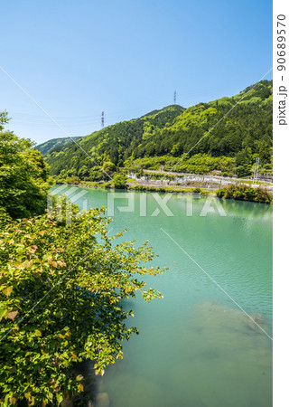 《岐阜県》恵那市　笠置峡 90689570