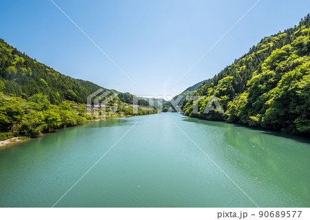 《岐阜県》恵那市　笠置峡 90689577