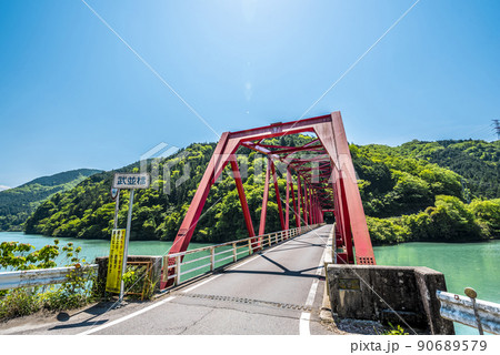 《岐阜県》恵那市 笠置峡 《岐阜県》恵那市 笠置峡 90689579