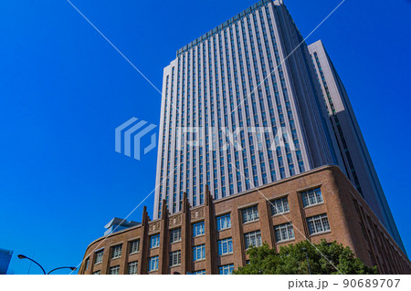 【東京の都市風景】霞が関中央官庁街 90689707