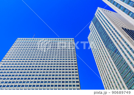 【東京の都市風景】霞が関中央官庁街 90689749