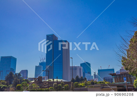 【東京の都市風景】総理大臣官邸 【東京の都市風景】総理大臣官邸 90690208