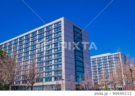 【東京の都市風景】永田町議員会館 90690212