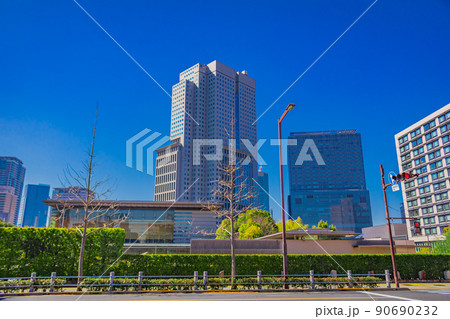 【東京の都市風景】総理大臣官邸 【東京の都市風景】総理大臣官邸 90690232