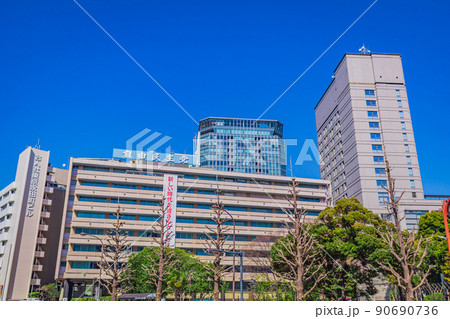 【東京の都市風景】永田町周辺の都市風景 【東京の都市風景】永田町周辺の都市風景 90690736