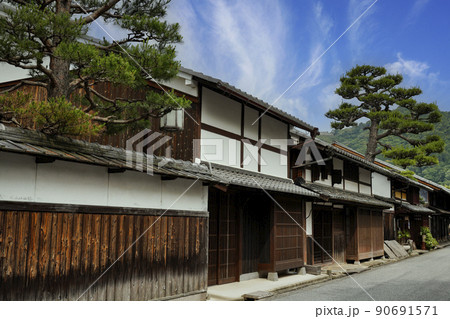 美しい近江八幡市新町通り 美しい近江八幡市新町通り 90691571