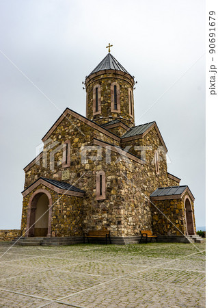 St. Peter and Paul cathedral on the hill top 90691679