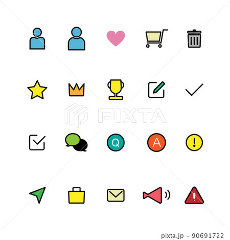 マイページのアイコン 90691722