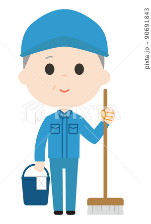 男性 清掃員 男性 清掃員 90691843