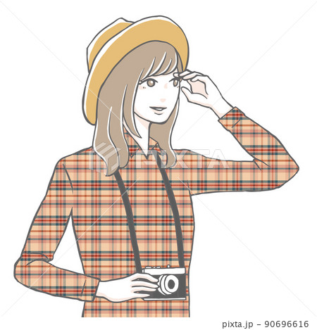 秋のカメラ女子 秋のカメラ女子 90696616