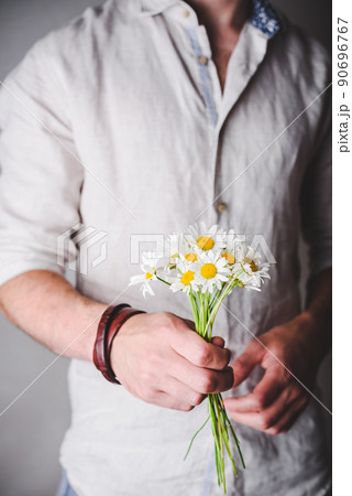 Freshly Picked Daisy Flowers Freshly Picked Daisy Flowers 90696767