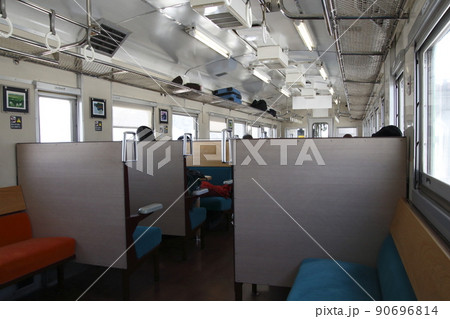 花咲線キハ40車内（道東森の恵み） 90696814