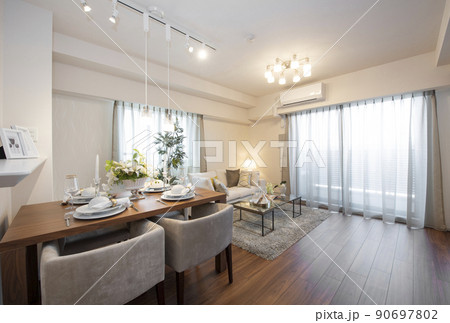 リビングルーム 住宅 リビングルーム 住宅 90697802