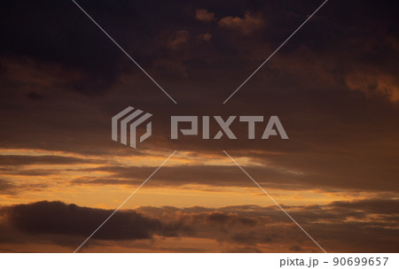 High resolution Sunset Sky background for Sky replacement High resolution Sunset Sky background for Sky replacement 90699657