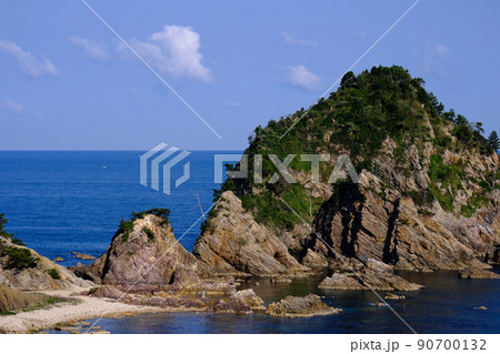 海岸の風景・山陰海岸(鳥取県 ) 海岸の風景・山陰海岸(鳥取県 ) 90700132