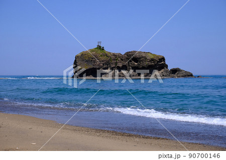 海岸の風景・白兎海岸　(鳥取) 90700146