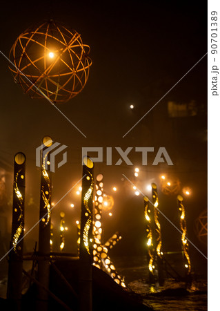 黒川温泉の湯あかり 90701389