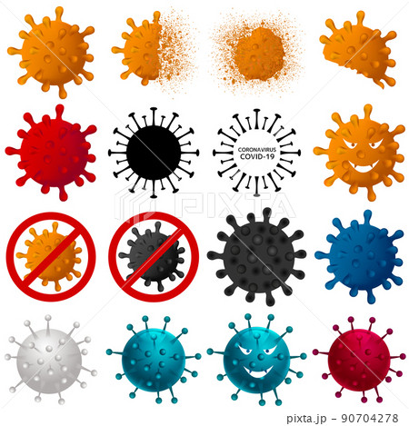 ウィルス 感染 コロナ アイコン ウィルス 感染 コロナ アイコン 90704278