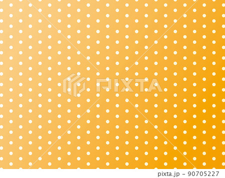オレンジ色の水玉模様 90705227