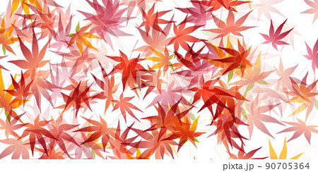 紅葉　もみじ　秋　背景 90705364